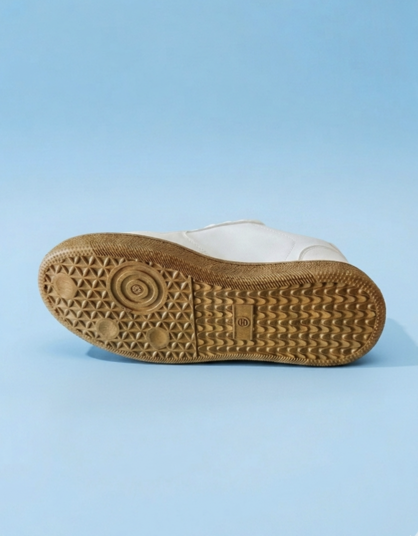 Retro Vibe Casual White Shoes