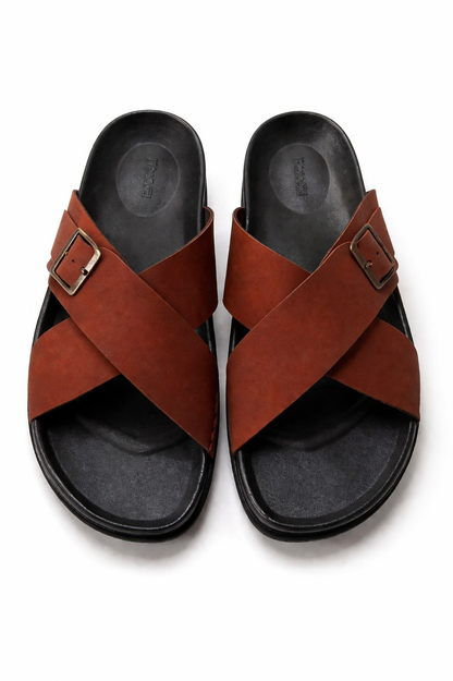 WalkLine Luxury Men's Comfort Slides