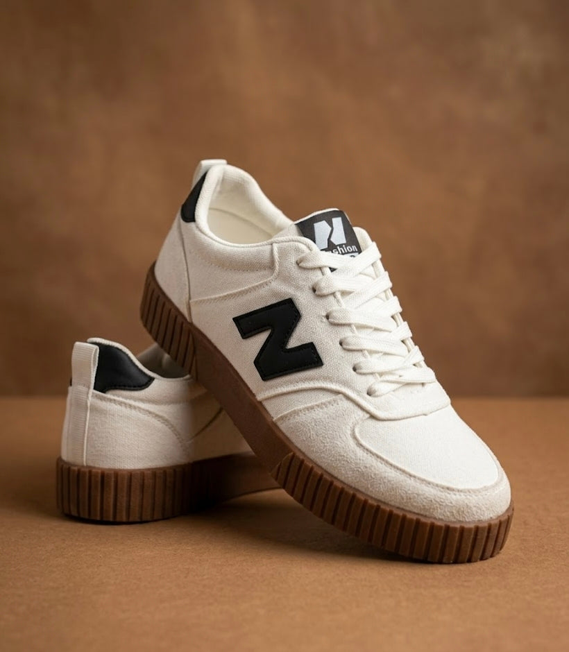 Sophisticated Steps: Modern Minimalist Sneakers