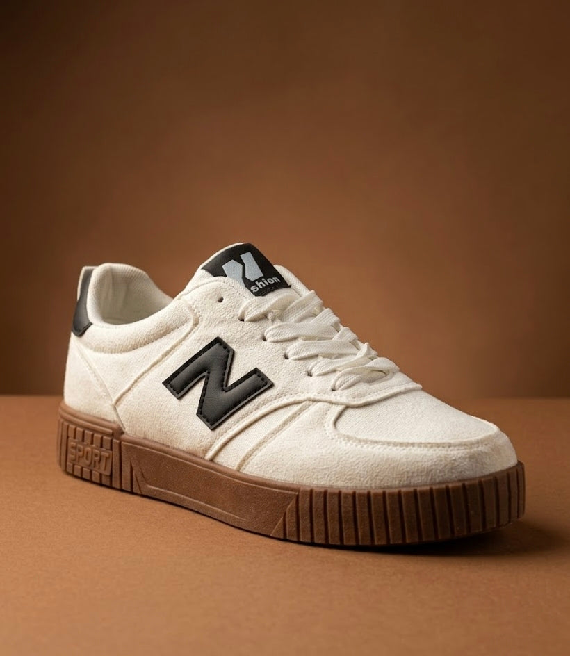 Sophisticated Steps: Modern Minimalist Sneakers