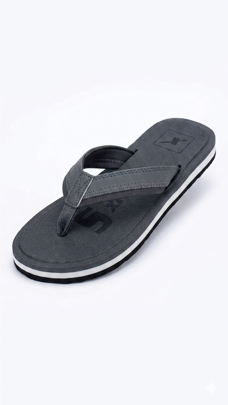 SPARX Comfort Walk Men's Grey Flip-Flops