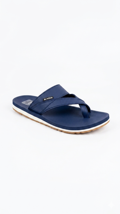 "Men's Premium Navy Blue Comfort Sandals"