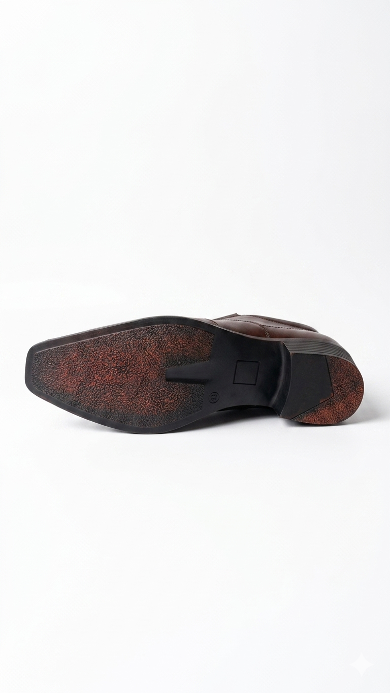 Labbaik Signature Chelsea Boots – Premium Dark Brown
