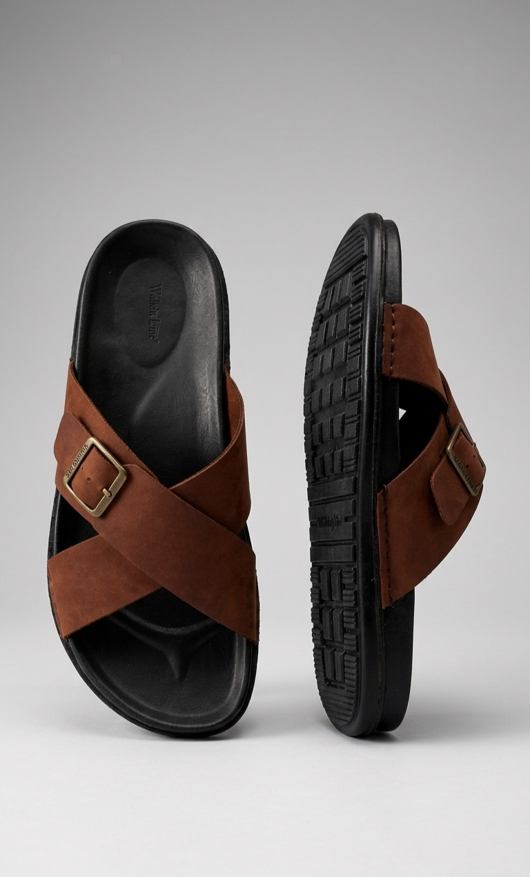 WalkLine Luxury Men's Comfort Slides