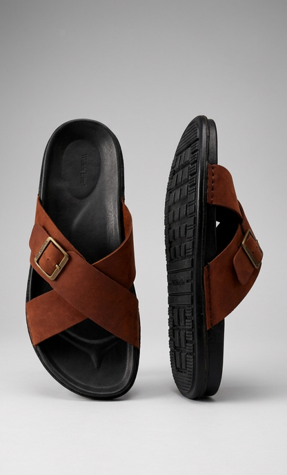 WalkLine Luxury Men's Comfort Slides