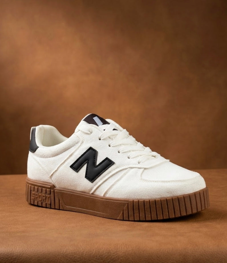 Sophisticated Steps: Modern Minimalist Sneakers