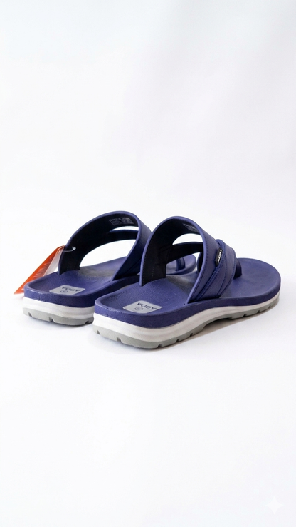 "Men's Premium Navy Blue Comfort Sandals"