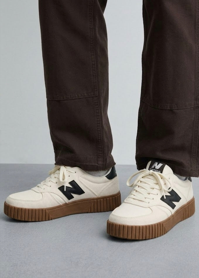 Sophisticated Steps: Modern Minimalist Sneakers