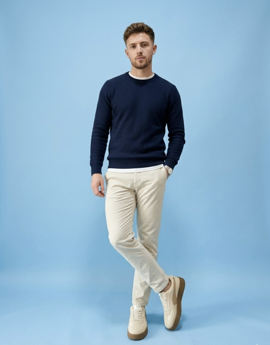 ' Classic Cream Casual Sneakers | Premium Comfort & Everyday Style '