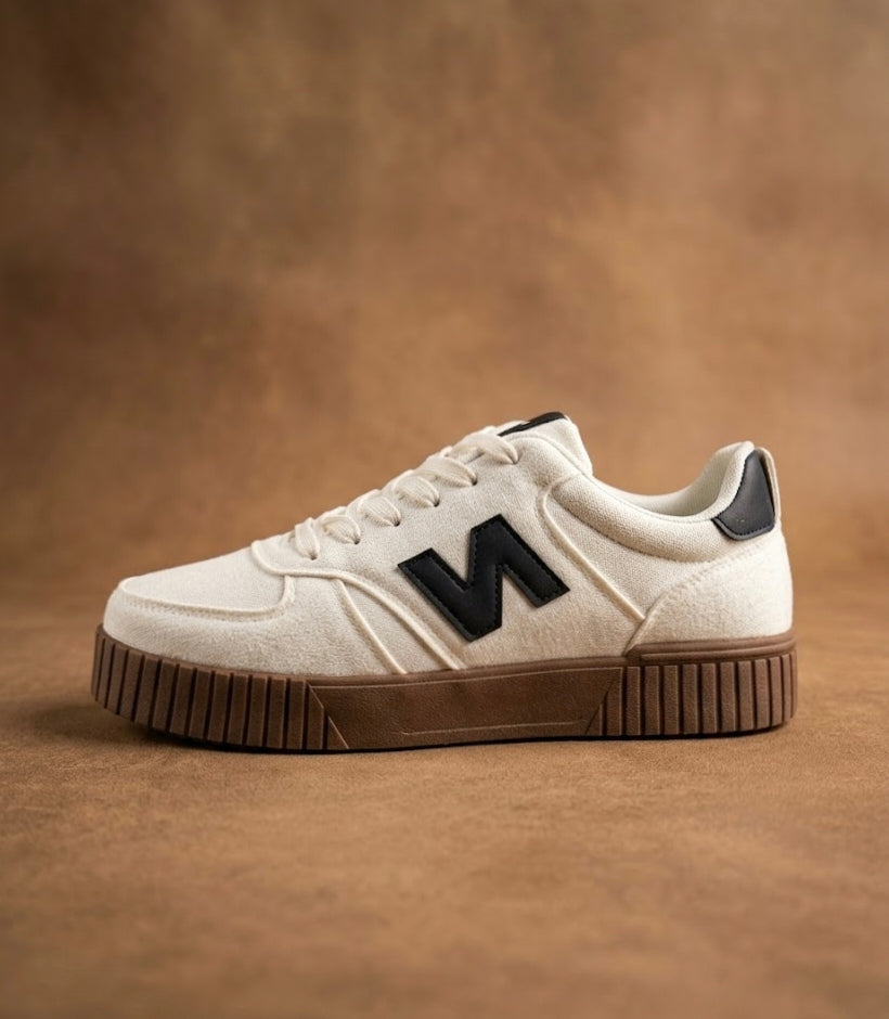 Sophisticated Steps: Modern Minimalist Sneakers