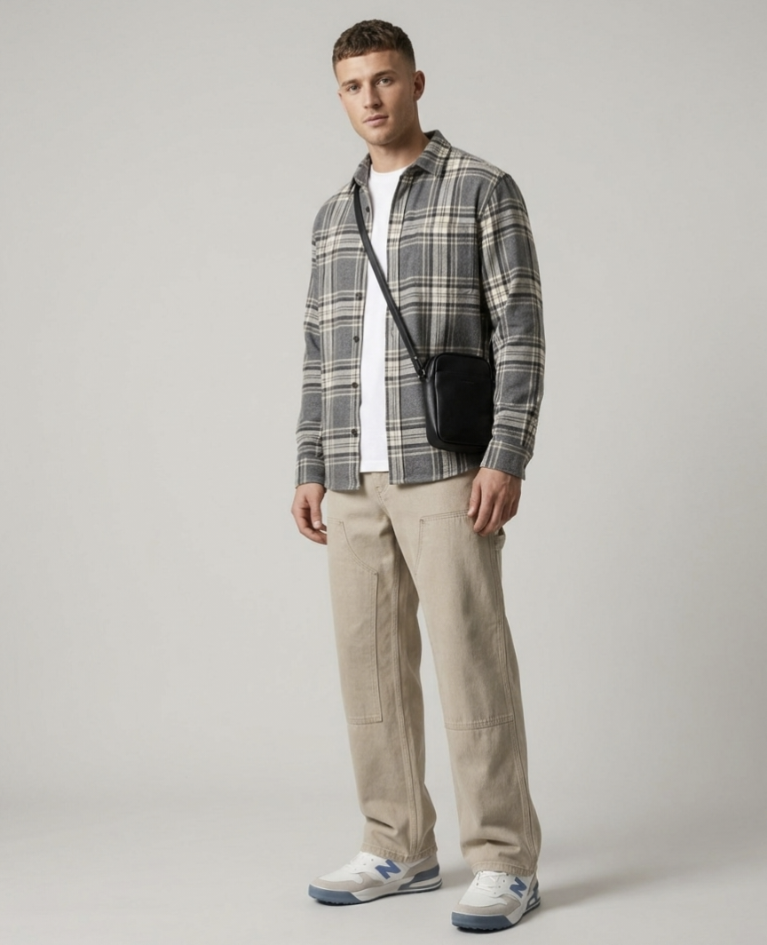 Fresh look Premium Men's Casual Dual-Tone Sneakers