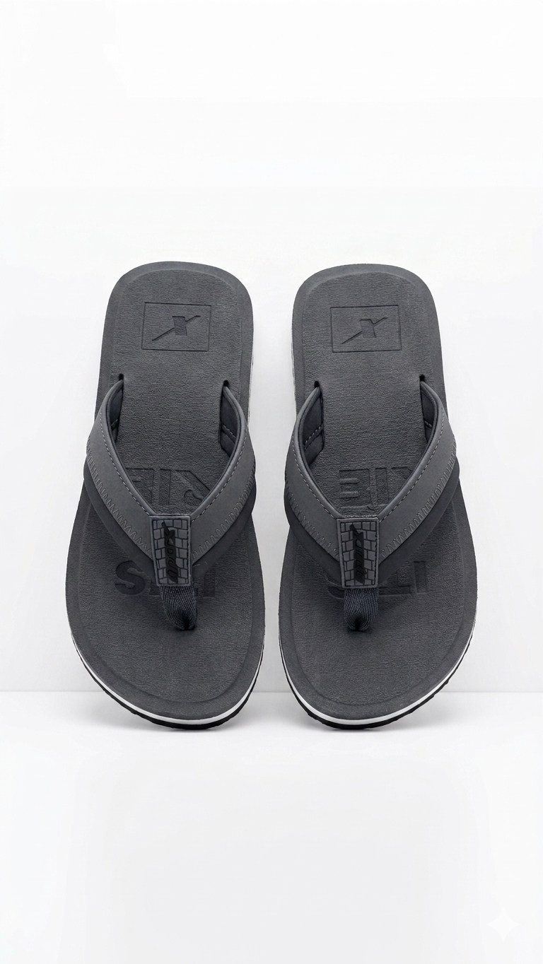 SPARX Comfort Walk Men's Grey Flip-Flops