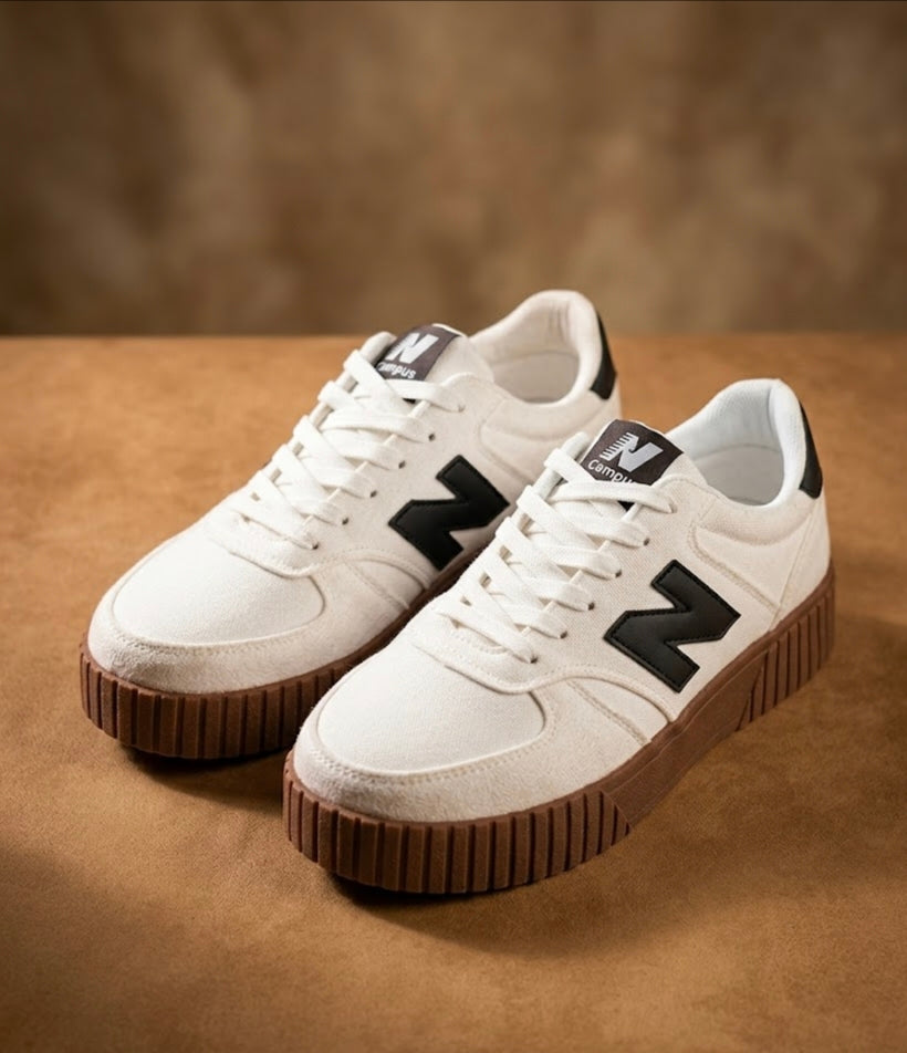 Sophisticated Steps: Modern Minimalist Sneakers