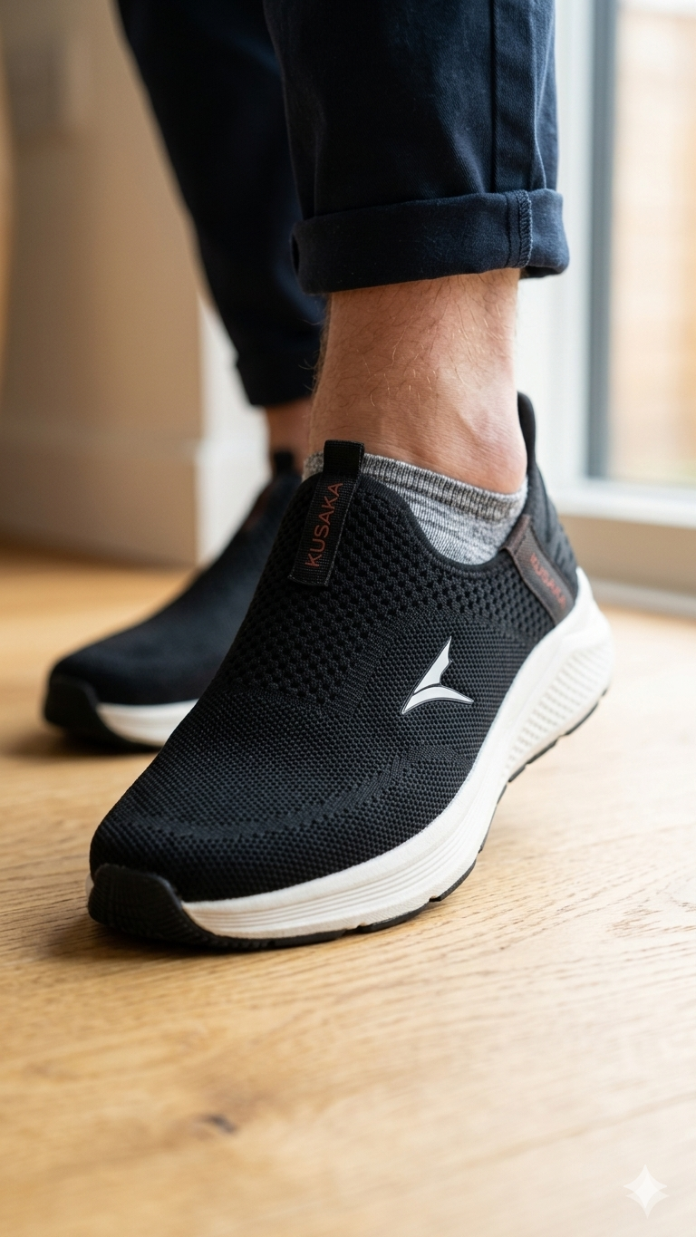 Prime-Comfort Breathable Mesh Walking Shoes