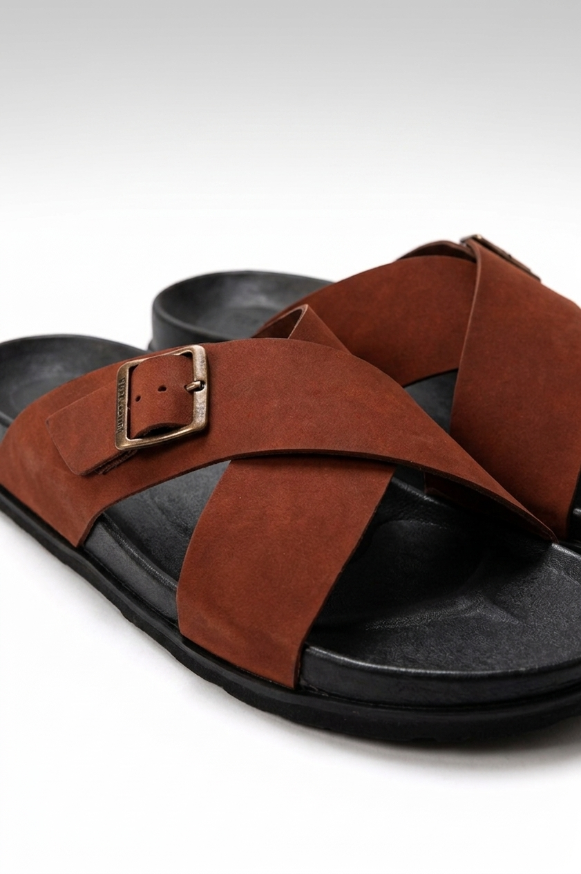 WalkLine Luxury Men's Comfort Slides